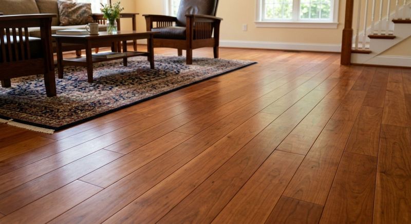 Cherry Floor Installation in Etters, PA