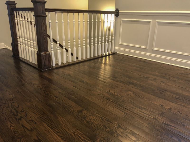 Dark Wood Floor Installation in Mechanicsburg, PA