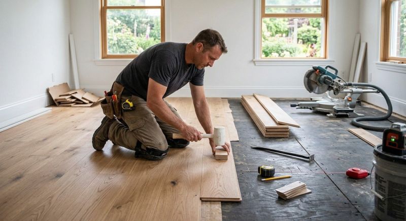 Hardwood Floor Installation in Hershey, PA