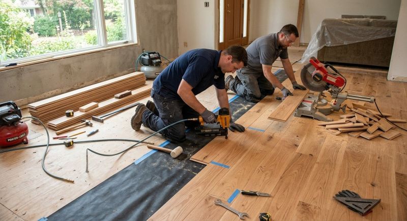 Hardwood Floor Installation in Lewisberry, PA