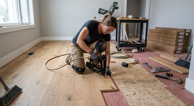 Hardwood Floor Installation in Newville, PA