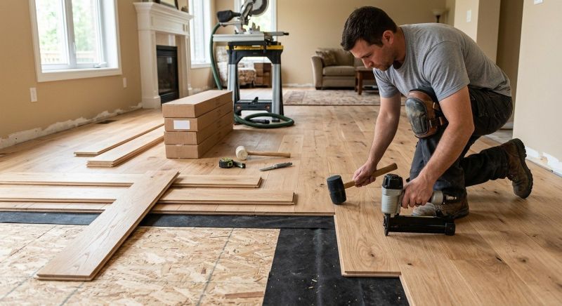 Hardwood Floor Installation in Palmyra, PA