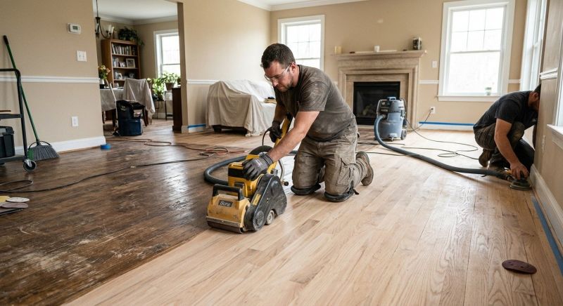 Hardwood Floor Renovation in Mechanicsburg, PA