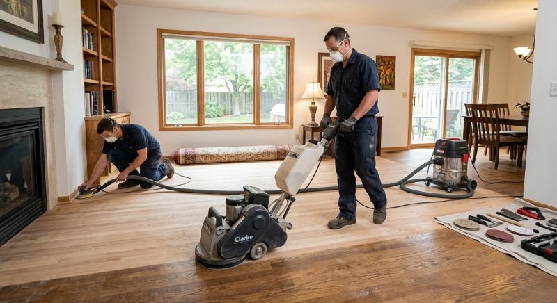 Hardwood Floor Renovation in Mechanicsburg, PA
