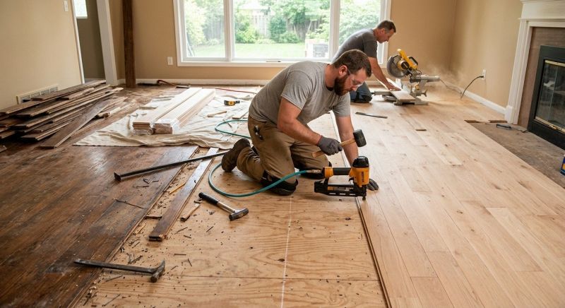 Hardwood Replacement in Etters, PA