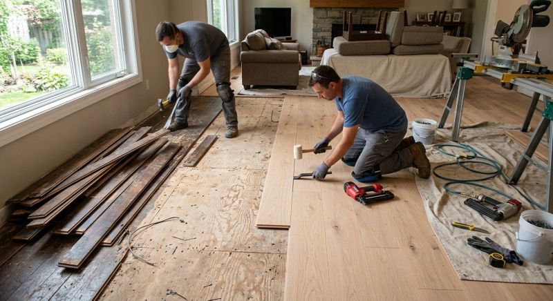 Hardwood Replacement in New Bloomfield, PA