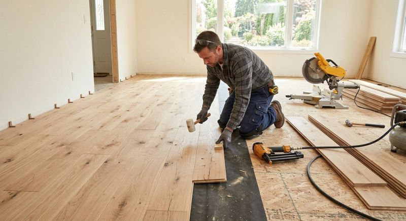 Oak Floor Installation in Cumberland County, PA