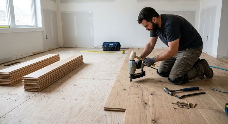 Oak Floor Installation in Cumberland County, PA