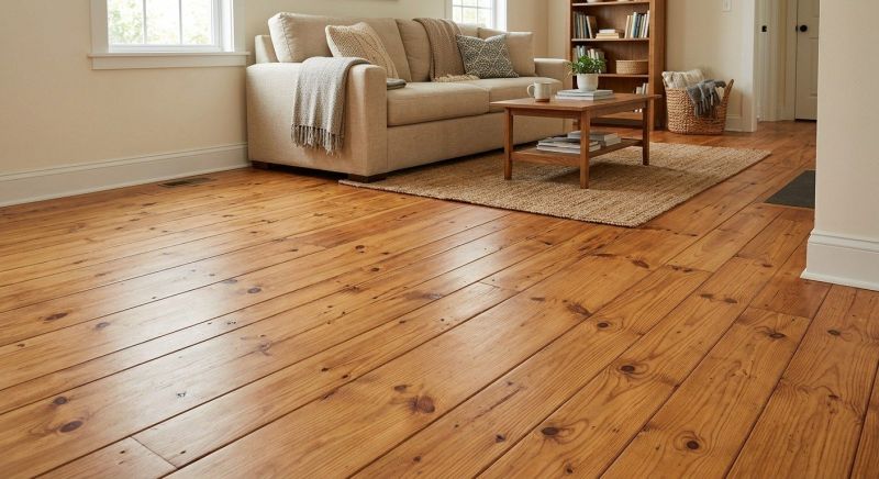 Pine Floor Installation in Mechanicsburg, PA