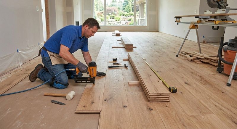 Plank Floor Installation in Mechanicsburg, PA