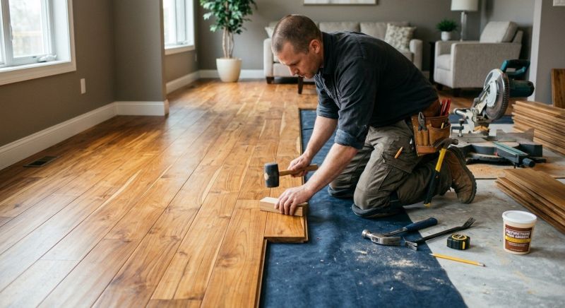 Teak Flooring Installation in Mechanicsburg, PA