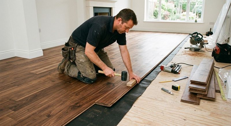 Walnut Flooring Installation in Mechanicsburg, PA