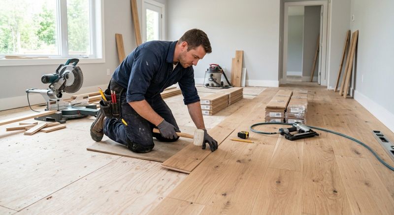 Wood Floor Replacement in Etters, PA