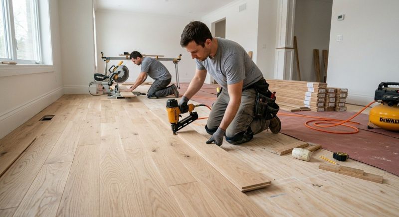 Wood Floor Replacement in Mechanicsburg, PA