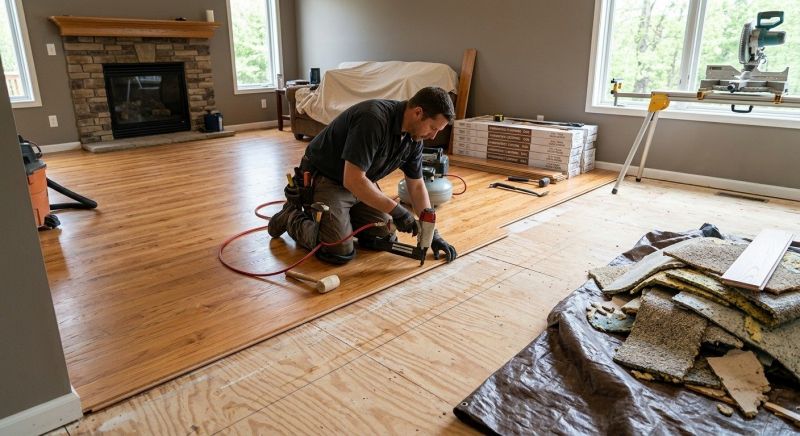 Wood Floor Replacement in Mechanicsburg, PA